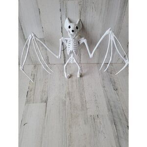 Hanging skeleton bat crazy bonez large Halloween prop decor‎